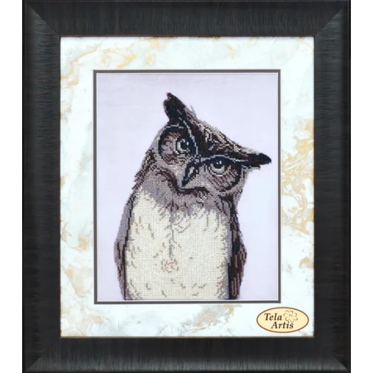 НГ-083 Набор для вышивки бисером Милаха Филин. Тела Артис