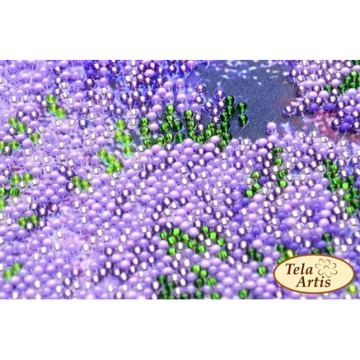 НГ-423 Набор для вышивки бисером Полёт над лавандой. Тела Артис