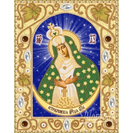 НИК-5316 Богородица Остробрамская. Набор для вышивки бисером Маричка