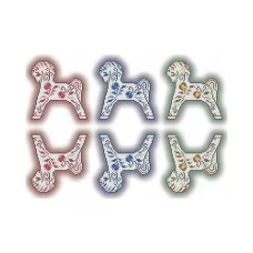 А3-К-427 Новогодние игрушки Лошадка. Схема для вышивки бисером ТМ Acorns