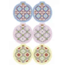 А3-К-897 Новогодние игрушки Шары. Схема для вышивки бисером ТМ Acorns