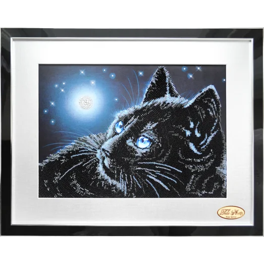 НС-006 Ночь. Набор для вышивки бисером. Тела Артис