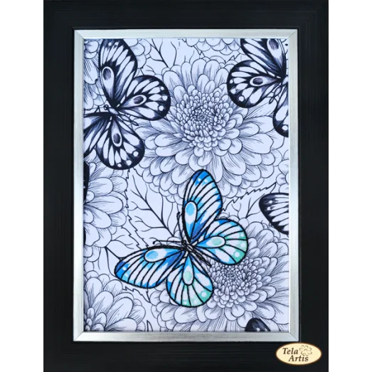 НШ-005 Бабочка. Набор для вышивки нитками. Тела Артис