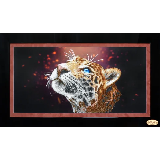 НТК-004 Ягуар. Набор для вышивания бисером. Тела Артис