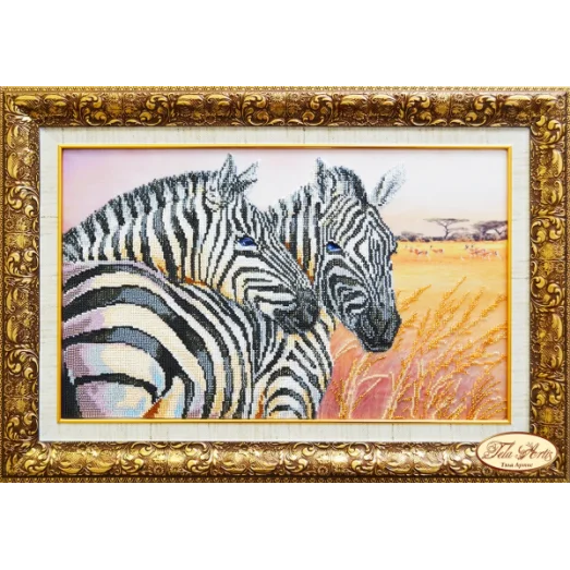 НТК-016 На просторах саванны. Набор для вышивания бисером. Тела Артис