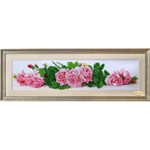 НТК-042 Неаполитанский букет. Набор для вышивания бисером. Тела Артис