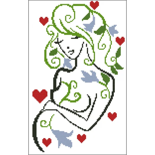 ФЧК-4042 Оберег зарождение жизни. Схема для вышивки бисером Феникс