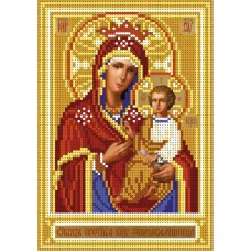 А5-И-387 Образ богородицы Скоропослушница. Схема для вышивки бисером ТМ Acorns