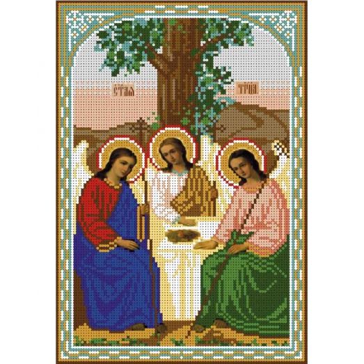 А4-И-319 Образ святой троицы. Схема для вышивки бисером ТМ Acorns