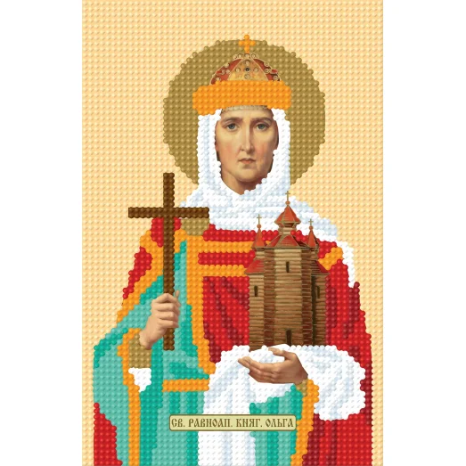 309b Ольга. Схема для вышивки бисером СвитАрт