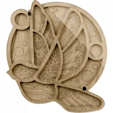 FLZB-031 Органайзер для бисера с крышкой Волшебная Страна