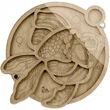 FLZB-032 Органайзер для бисера с крышкой Волшебная Страна