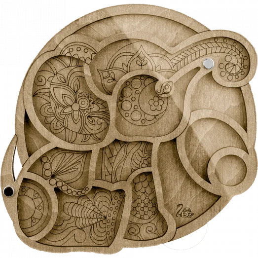 FLZB-033 Органайзер для бисера с крышкой Волшебная Страна