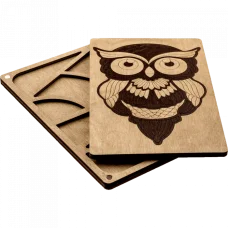 FLZB-067 Органайзер для бисера с деревянной крышкой Волшебная Страна