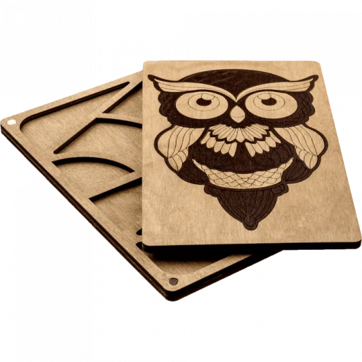 FLZB-067 Органайзер для бисера с деревянной крышкой Волшебная Страна