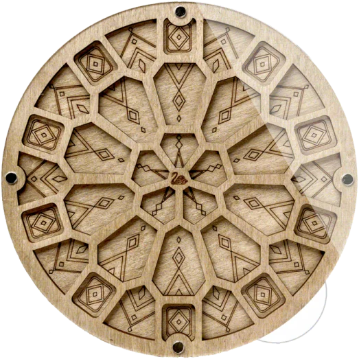 FLZB-094 Органайзер для бисера с прозрачной крышкой. Волшебная страна