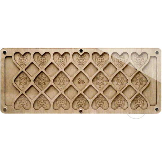 FLZB-095 Органайзер для бисера с прозрачной крышкой. Волшебная Страна