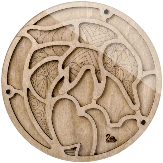 FLZB-114 Органайзер для бисера с акриловой крышкой. Волшебная Страна