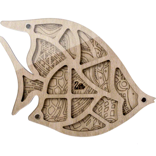 FLZB-117 Органайзер для бисера с акриловой крышкой. Волшебная Страна