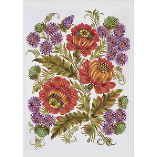 А4-К-342 Орнамент. Схема для вышивки бисером ТМ Acorns