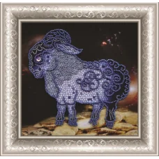 Р-179 Символ года Козы или Барана. Набор для вышивки бисером. ТМ Картины Бисером