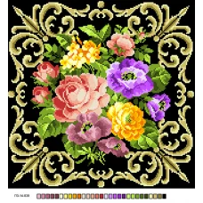 П3-14-039 Канва для вышивки подушки нитками. ТМ Вишиванка
