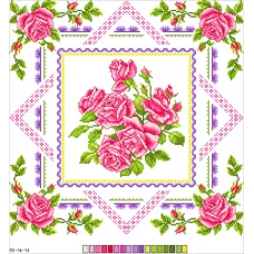 П3-16-012 Канва для вышивки подушки нитками. ТМ Вишиванка