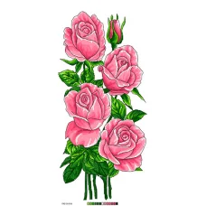 ПА2-16-016 Цветочное панно. Канва для вышивки нитками. ТМ Вишиванка