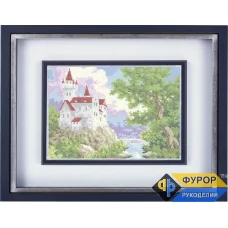 ФР-ПБп3-008 Ласточкино гнездо. Схема для вышивки бисером ТМ Фурор рукоделия