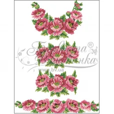 ПД-015 Загатовка детское платье. Барвиста Вишиванка