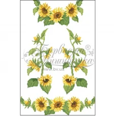 ПД-021 Загатовка детское платье. Барвиста Вишиванка