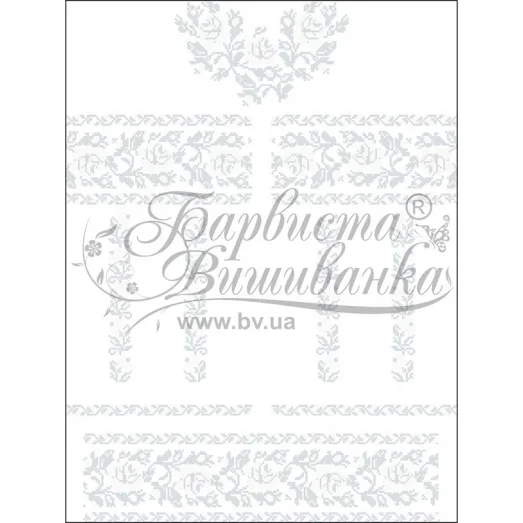 ПД-025 Заготовка детское платье. Барвиста Вишиванка