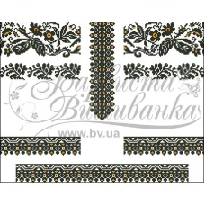 ПД-028 Заготовка детское платье. Барвиста Вишиванка