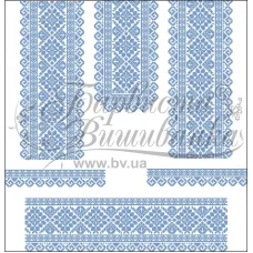 ПД-032 Заготовка детское платье. Барвиста Вишиванка