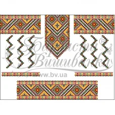 ПД-033 Заготовка детское платье. Барвиста Вишиванка