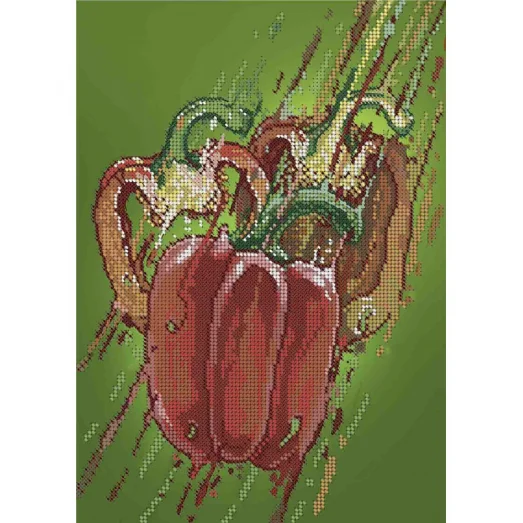 А4-К-1204 Перец. Схема для вышивки бисером ТМ Acorns