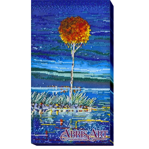 АВ-485 Огненная лазурь. Набор для вышивки бисером. Абрис Арт