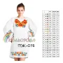 ПЖ-078 КОЛЁРОВА. Заготовка платье для вышивки