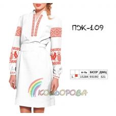 ПЖ-109 КОЛЁРОВА. Заготовка платье для вышивки