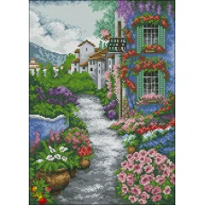 ФПК-3310 Италия в цвету Схема для вышивки бисером Феникс