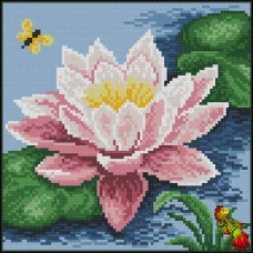 ФПК-4146 Звёздный лотос. Схема для вышивки бисером Феникс