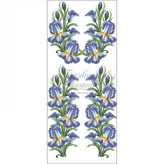 ПЛ-015 Заготовка женского платья белого.Барвыста Вышиванка