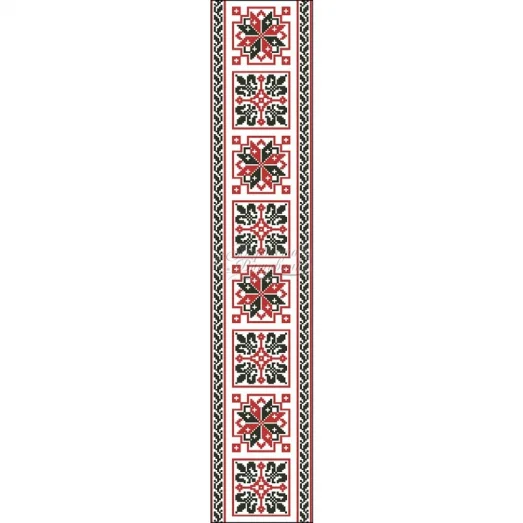 ПЛ-461 Заготовка женского платья белого.Барвыста Вышиванка