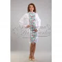 ПЛ-961 Заготовка женского платья белого.Барвыста Вышиванка