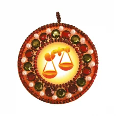 РВ2068 Бисерная подвеска Весы. Набор для вышивки бисером Нова Слобода