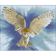 ФЧК-3019 Полёт сипухи. Схема для вышивки бисером Феникс