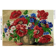 БА2-028 Полевая фантазия. Схема для вышивки бисером Вышиванка