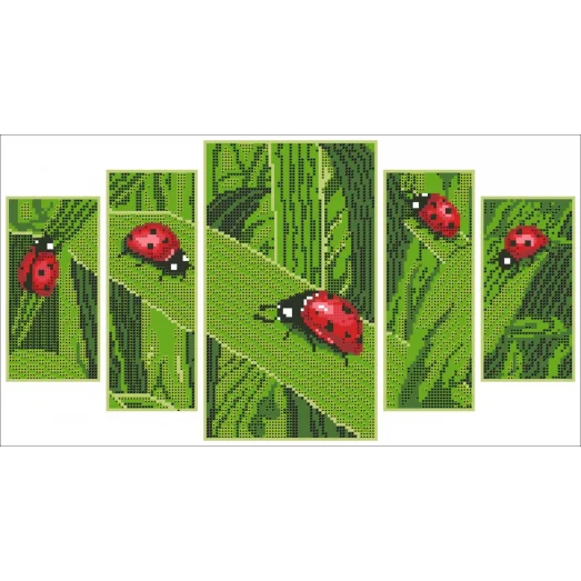 ПКТ-5037 Полиптих Микрокосмос. Схема для вышивки бисером Феникс