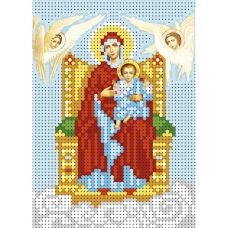 А6-И-137 Пресвятая Богородица Всецарица. Схема для вышивки бисером ТМ Acorns