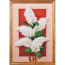 Б-370 Пробуждение Сирень. Набор для вышивки бисером Магия канвы